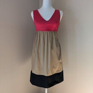 Colorblock Dress with Bow by Imperial